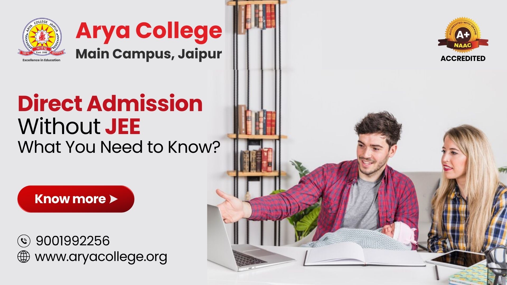 38direct admission without jee - Arya College direct admission without jee