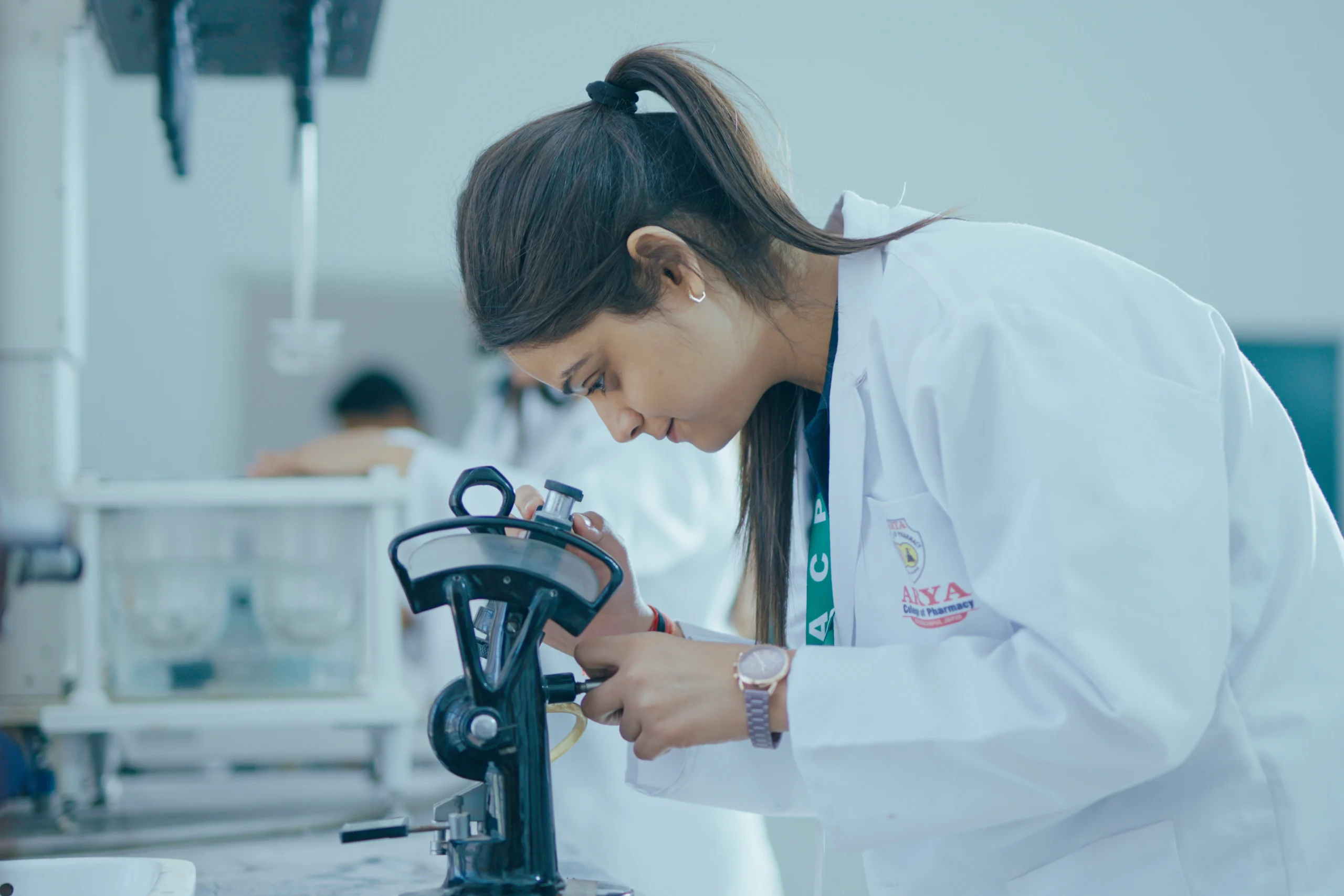 Pharmacy Lab Student