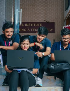 B.Tech students at Arya College Jaipur
