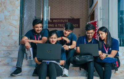 B.Tech students at Arya College Jaipur