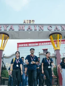 Arya College Jaipur Kukas campus — main building
