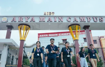 Arya College Jaipur Kukas campus — main building
